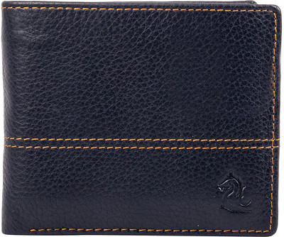 

Kara Men Blue Genuine Leather Wallet(6 Card Slots)