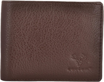

Corium Men Brown Genuine Leather Wallet(6 Card Slots), Dark brown
