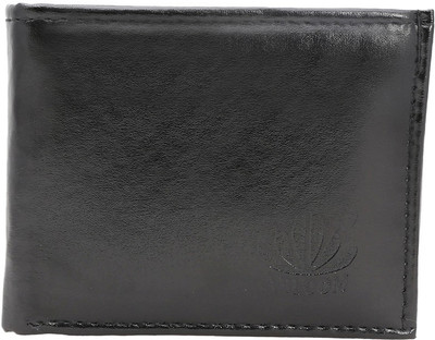 

ABLOOM Men Black Fabric Wallet(5 Card Slots)