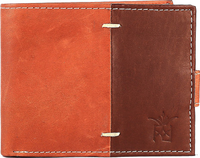 

Mark & Wear Men Multicolor Genuine Leather Wallet(7 Card Slots), Tan brown
