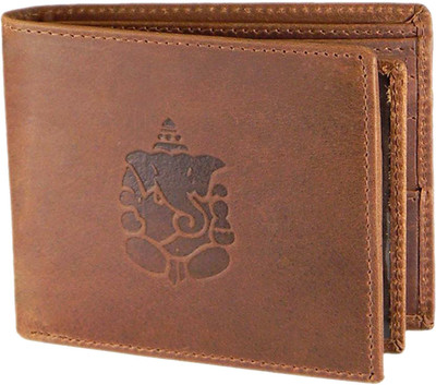 

Tamanna Men Casual Tan Genuine Leather Wallet(8 Card Slots), Brown