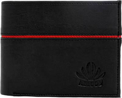 

ABLOOM Men Black Fabric Wallet(5 Card Slots)