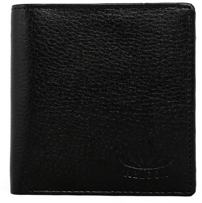 

ABLOOM Men Black Fabric Wallet(5 Card Slots)