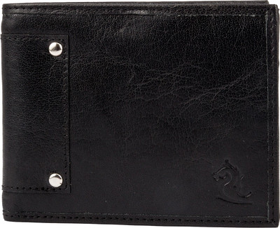 

Kara Men Black Genuine Leather Wallet(6 Card Slots)