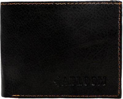 

ABLOOM Men Black Fabric Wallet(5 Card Slots)