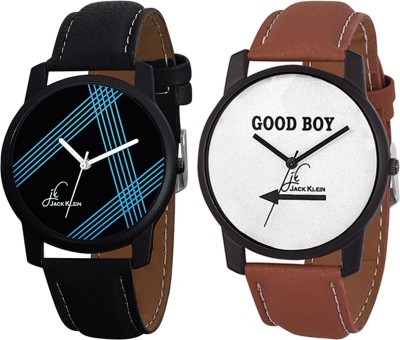 Jack Klein Combo of Elegant And Stylish Graphics Watch  - For Men   Watches  (Jack Klein)