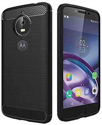 EASYBIZZ Back Cover for Motorola Moto E4 Plus(Black, Dual Protection)