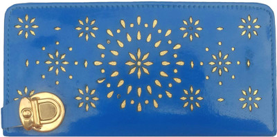 

goldeno Casual Blue Clutch