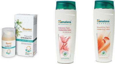 

Himalaya Youth Eternity Day Cream, Intensive Face Moisturizing Lotion, Nourishing Face Moisturizing Lation(Set of 3)