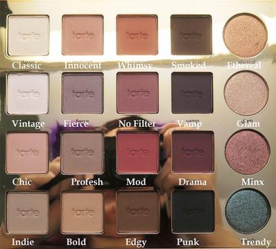 

tarte eyeshadow palette 40 g(black, cream)