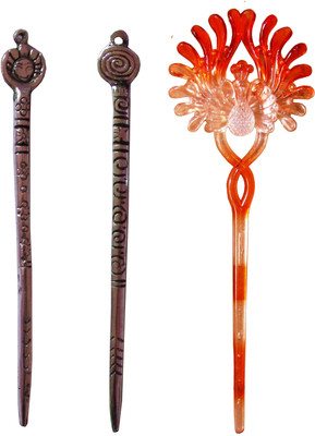 

CHINU combo of juda sticks Bun Stick(Multicolor)
