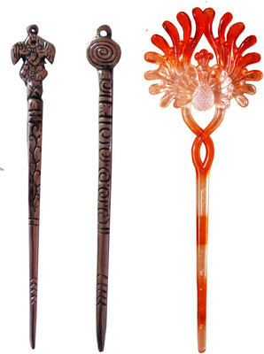 

ANSHU combo of juda sticks Bun Stick(Multicolor)