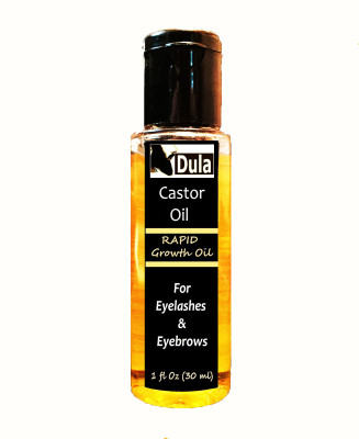 

dula Rapid Growth Castor Oil for Long Eyelashes & Eyebrows Hair Oil(20 g)