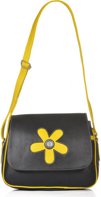 

Fostelo Shoulder Bag(Black, Yellow)