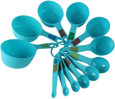 

Stealodeal Blue 12pcs Cup and Plastic Measuring Spoon Set(Pack of 12)