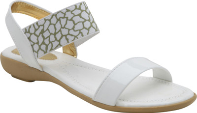 

CUTE FEET Women White Heels