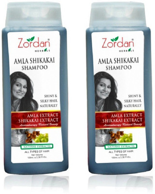 

ZORDAN AMLA SHIKAKAI SHAMPOO (100ML*2)(200 ml)