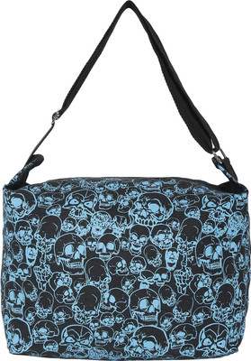 

Imagica Men & Women Casual Black Canvas Sling Bag