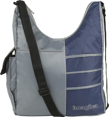 

Imagica Men & Women Casual Grey Polyester Sling Bag