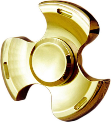 

Webby Webby Fidget Spinner Toy Stress Focus Toy Relieves Boredom more than 3 minutes Spin Time(Gold)