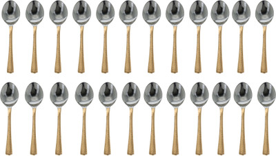 

Taluka 8" Inch Copper Serving Spoons Set of 24 Indian Dinnerware Serveware Restaurant Hotel Gift Item Copper Soup Spoon, Serving Spoon, Dessert Soup Spoon Set(Pack of 24)