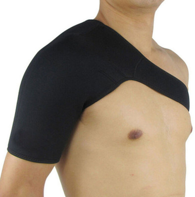 

GB FITNESS Shoulder Support (Free Size, Black)
