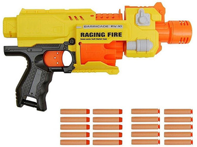 

RIANZ Battery Operated Blaze Storm Semi automatic Machine Gun for Kids(Multicolor)