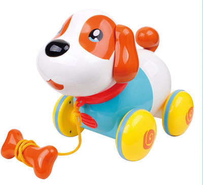 

Curtis Toys Pull along dog(Multicolor)