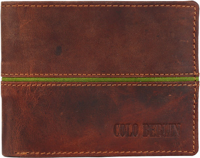 

Colo Berlin Men Brown Genuine Leather Wallet(7 Card Slots)