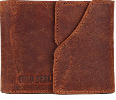 

Colo Berlin Men Brown Genuine Leather Wallet(4 Card Slots)