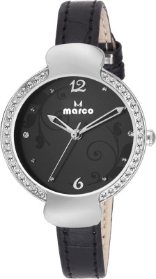 MARCO jewel mr-lr003-black Analog Watch  - For Women   Watches  (Marco)