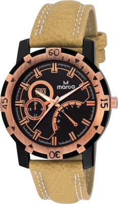 MARCO antique black mr-gr007-brw Analog Watch  - For Men   Watches  (Marco)