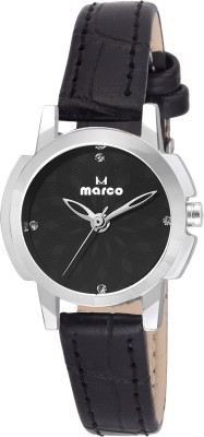MARCO elite mr-lr009-black Analog Watch  - For Women   Watches  (Marco)