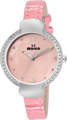 MARCO jewel mr-lr003-pink Analog Watch  - For Women   Watches  (Marco)