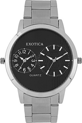 Exotica Fashion RB-EF-55-Dual-ST-B Analog Watch  - For Men   Watches  (Exotica Fashion)