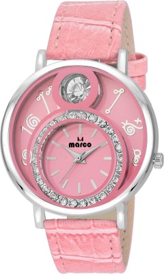 MARCO dazzling mr-lr-pearl001-pink Analog Watch  - For Women   Watches  (Marco)