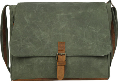 

Angesbags Anges Canvas Earts Shoulder Bag(Green, 5 inch)