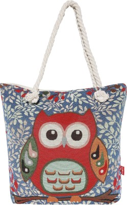 

Imagica Owl Printed Tote Bag Messenger Bag(Multicolor, 15 L)