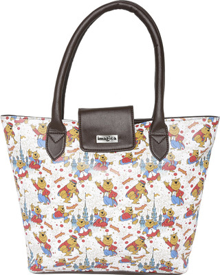 

Imagica Tubbby Character Printed Tote Bag Messenger Bag(Brown, 11 L)