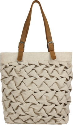 

Angesbags Anges Jute Maltese Natural Shoulder Bag(White, 5 inch)