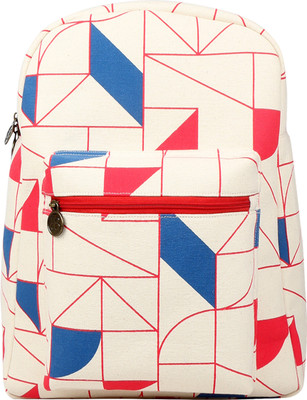 Angesbags Anges Canvas Junop Backpack(White, 5 inch)