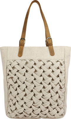 

Angesbags Anges Jute Ace Natural Shoulder Bag(Beige, 5 inch)