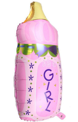 

Shop Online Printed Girl Bottle Shaped Foil Balloon(Multicolor, Pack of 1)