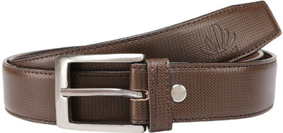 

ABLOOM Men Formal Brown Synthetic Reversible Belt