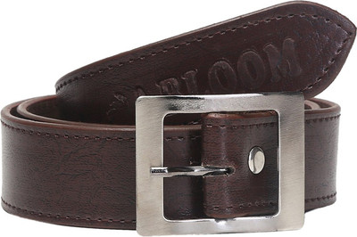

ABLOOM Men Formal Black Synthetic Reversible Belt