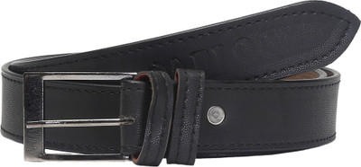 

ABLOOM Men Formal Black Synthetic Reversible Belt