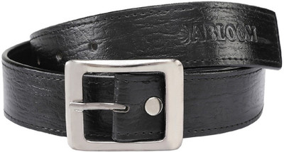 

ABLOOM Men Formal Black Synthetic Reversible Belt