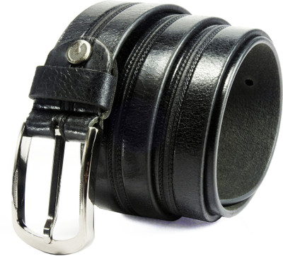 

Vogard Men Party Black Genuine Leather Belt