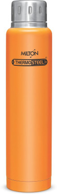 Milton Insulated Steel Bottles ELFIN THERMOSTEEL ELFIN VACCUM BOTTLE 500 ml Flask(Pack of 1, Orange) available at flipkart for Rs.799