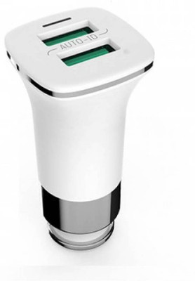 

Satrun Retail 2.4 Amp Turbo Car Charger(White)